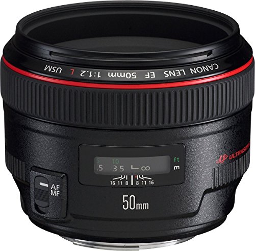 Canon 単焦点標準レンズ EF50mm F1.2L USM フルサイズ対応(中古品)