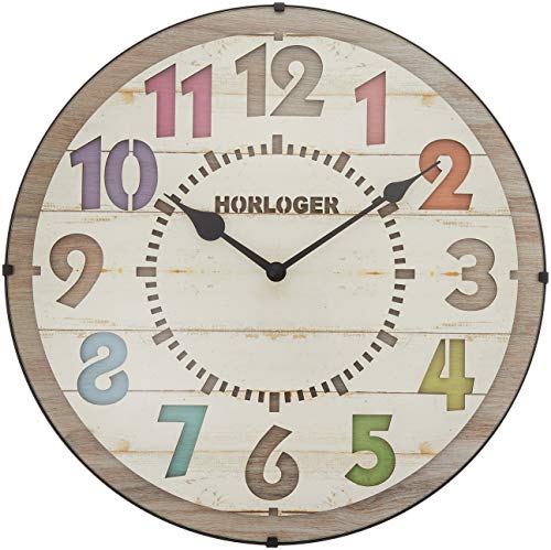 インターフォルム(INTERFORM INC.) 電波掛け時計 FORLI - フォルリ - WH ホ(中古品)の通販は