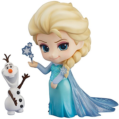 ねんどろいど アナと雪の女王 エルサ ノンスケール ABS&amp;ATBC-PVC製 塗装済 (中古品)