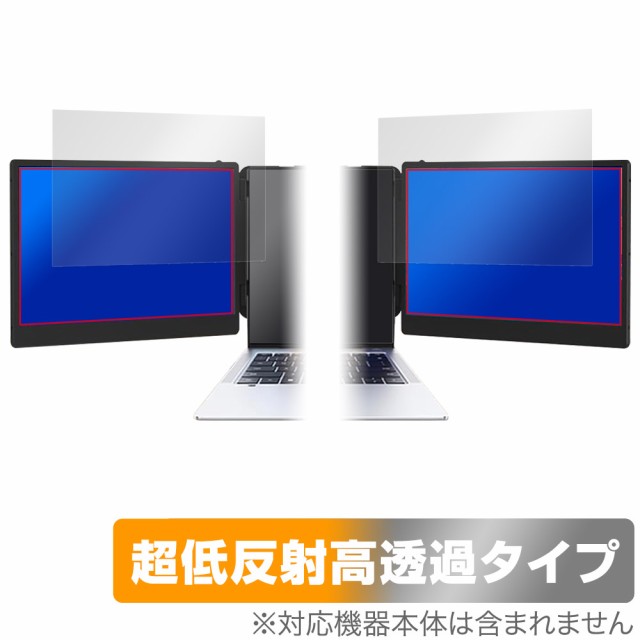 LAPTOMO 14.1インチ トリプルポータブルモニター S3 保護 フィルム OverLay Plus Premium for LAPTOMO S3 アンチグレア 反射防止 高透過