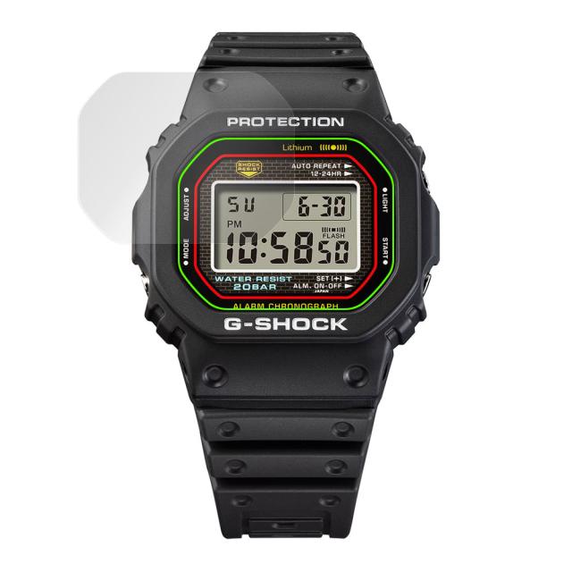 CASIO G-SHOCKDW-5000R-1AJF 保護シール付き CASIO G-SHOCK DW-5000R-1AJF 保護 フィルム OverLay Brilliant