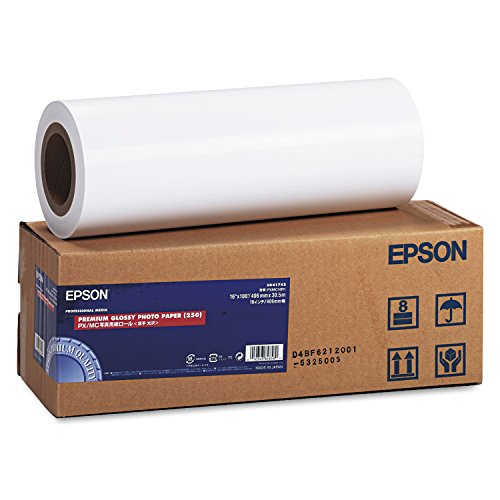 エプソン EPSON プロフェッショナルフォトペーパー[厚手光沢] (約406mm幅×30.5m) PXMC16R1(カラー: ホワイト)