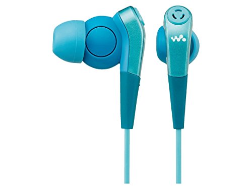 ソニー イヤホン MDR-NWNC33 : ノイズキャンセリング機能搭載ウォークマン専用 カナル型 ブルー MDR-NWNC33 L 7,108円