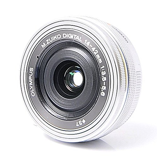 OLYMPUS 電動式パンケーキズームレンズ M.ZUIKO DIGITAL ED 14-42mm F3.5-5.6 EZ SLV（カラー: シルバー） 52,328円