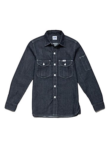 Leeメンズワーク長袖シャツ インディゴネイビー L 7,562円