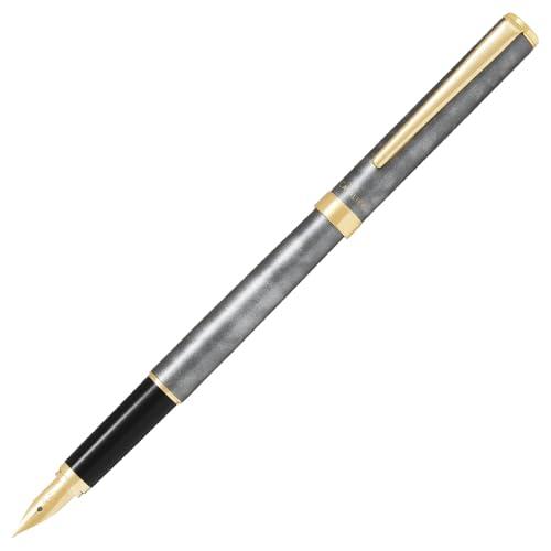 PILOT 万年筆 マンネンヒツ カヴァリエ BGY F ブラック＆グレー FCAN5SRBGYF