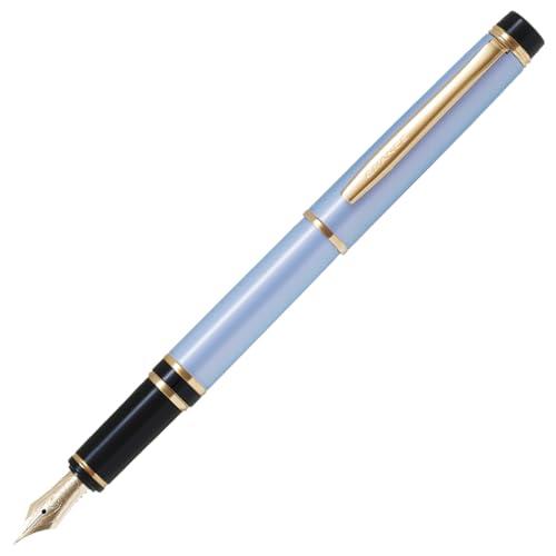 PILOT パイロット 万年筆 グランセ 細字（F） パールブルー FGRC-12SR-PLF（サイズ: 本体サイズ:136x11.5mm/コンバーター式/24g）