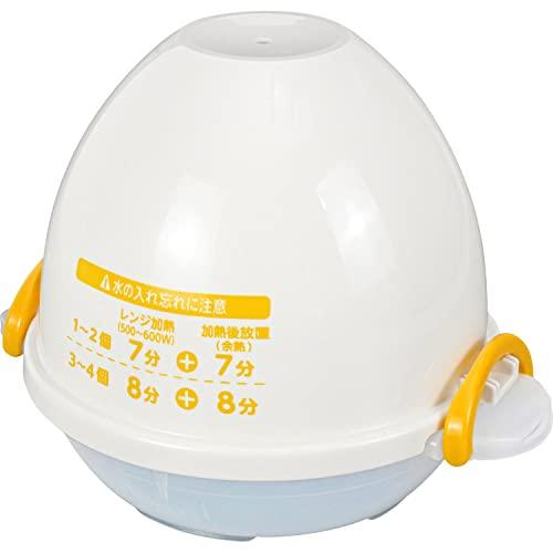 和平フレイズ 電子レンジでらくちん! ゆで卵 4個用 調理 簡単 時短 キッチンアシスト AME-7394(カラー: ホワイト) 7,836円
