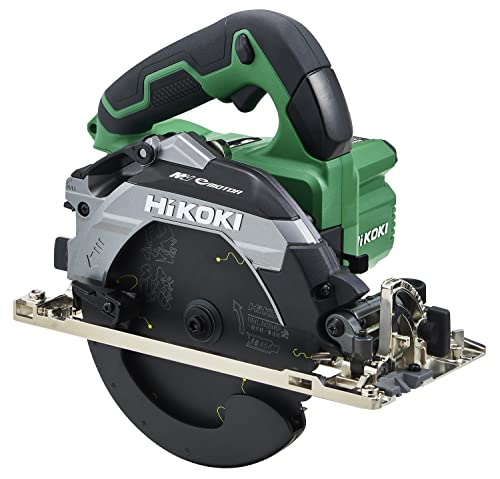 HiKOKI（ハイコーキ） 36V 丸のこ 165mm C3606DB アグレッシブグリーン バッテリー・充電器・ケース別売り チップソー黒鯱付き 丸鋸 丸ノコ C3606DB（NN）（サイズ: 1個 （x 1））