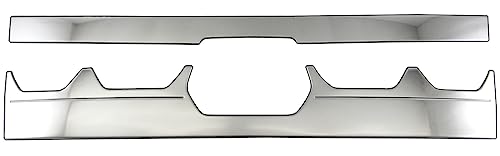 BRIGHTZ タントファンクロス LA650S LA660S 超鏡面ステンレスメッキフロントグリルカバー 2PC 【 GRI-COV-L-050 】 LA650 LA660 A650 A660 650 660 タントファンクロス(カラー: シルバー)