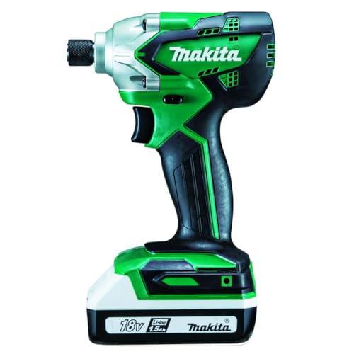 マキタ(Makita) 18V充電式インパクトドライバ MTD002DX1 1.5Ahバッテリ2個 小物入れ付きケース付(カラー: グリーン) 22,746円
