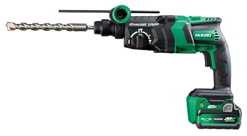 HiKOKI(ハイコーキ) 36V 充電式 ロータリハンマドリル SDSプラスシャンク コンクリート28mm 新型蓄電池2個・充電器・ケース付 DH36DPE(2XPZ)(サイズ: 集じんシステム別売 / カラー: 集じんシステム... 51,736円