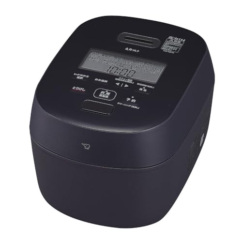 象印マホービン 炊飯器 5.5合 炎舞炊き 圧力IHタイプ 日本製 お手入れ点数2点 スレートブラック NW-NA10-BZ