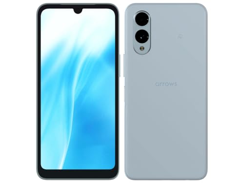 SIMフリー arrows We2 FCG02 ライトブルー AU スマートフォン本体