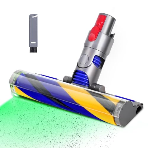 KELUKE V8 Slim Fluffy （SV10K） ヘッド軽量版 LED 広域ダス検出、ダイソンと交換性ある（互換品）