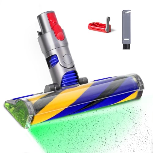 Luliripy V8 Slim (SV10K) ヘッド、軽量版 LED 広域ダス検出、ダイソンと交換性ある (互換品)(カラー: V7 V8 SV10K V10 V11 V15掃除機用交換ヘッド(互換品))