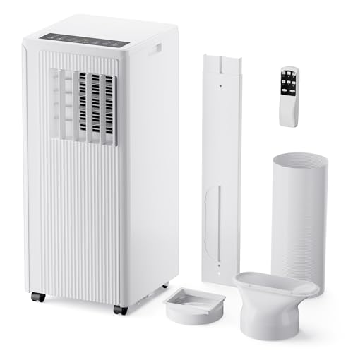 JYWINA スポットクーラー 家庭用 移動式エアコン【2026新型】冷房10畳 2.7kW 除湿44L/日 スポットエアコン 冷房 置き型（サイズ: 7-10 畳適用 / カラー: ホワイト）