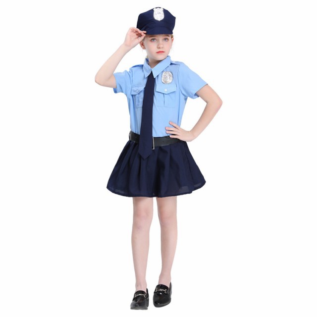 ハロウィン 衣装 警察官 ポリス コスプレ 子供 警察服 お巡りさん 刑事