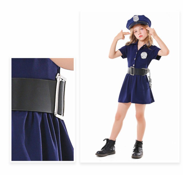 ハロウィン 衣装 警察官 ポリス コスプレ 子供 警察服 ハロウィン 衣装 警察官 ポリス コスプレ 子供 警察服