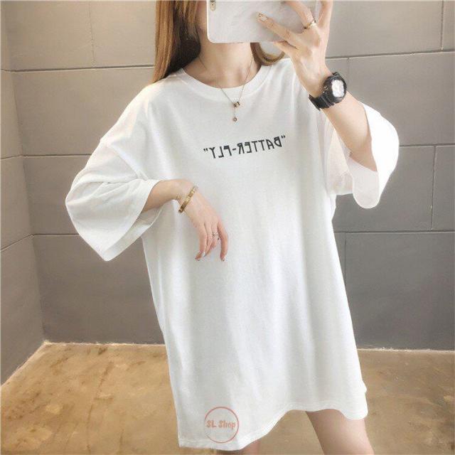 Tシャツ レディース 半袖 夏 大きいサイズ ビッグtシャツ 蝶柄 チュニック カットソー ロンティー ロングtシャツの通販はau Pay マーケット Shipshop