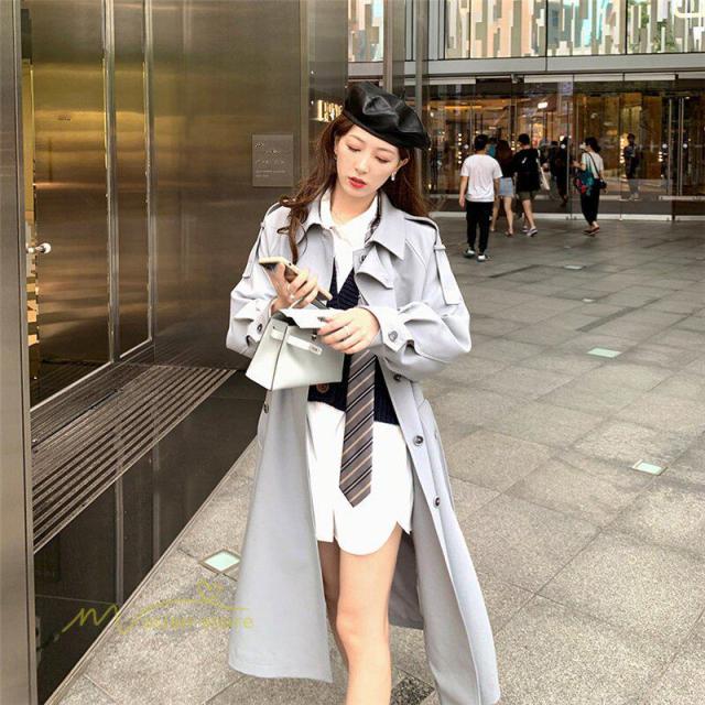 トレンチコート レディース トレンチ コート アウター 春秋 スプリングコート ロング丈トレンチコート カジュアル 秋 冬 おしゃれ お出かの通販はau Pay マーケット Dream Of Love