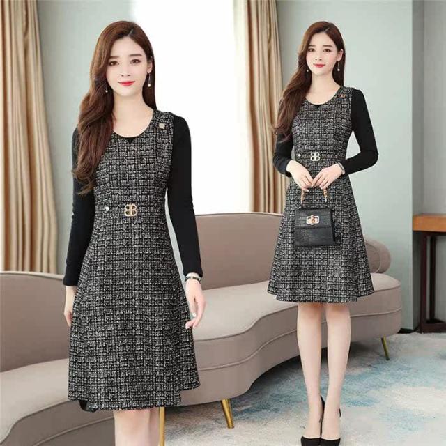 ワンピース レディース 40代 セットアップ トップス カットソー 黒 ワンピース ノースリーブ タンクワンピース 膝丈 Aラインワンピ フォの通販はau Pay マーケット Dream Of Love