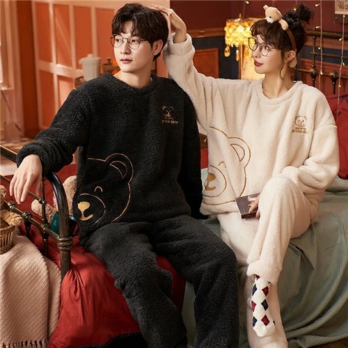 ペア パジャマ 冬 もこもこ カップル ペア ルームウェア 上下 セット ペア パジャマ もこもこ カップル パジャマ 秋冬 ペア 結婚祝い プレゼント ペアパジャマ