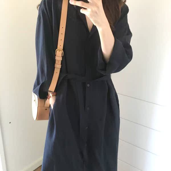 シャツ ワンピース レディース 冬 40代 ロング 白 黒 コーデ 膝丈 カーディガン 長袖 ルック 大きい 襟付き の通販はau Pay マーケット K M Global Works