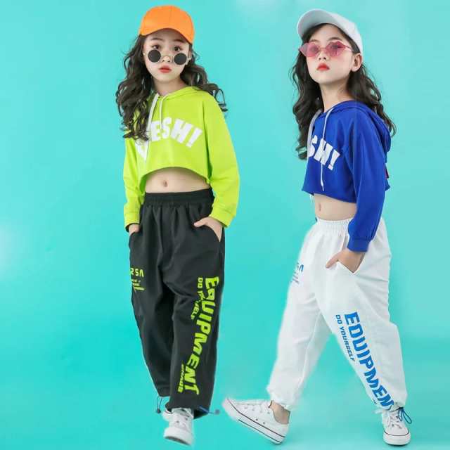 キッズダンス衣装 2点セット 子供服 女の子 夏服 セットアップヒップホップ Hiphop ジャズダンス 子供ダンス Tシャツ ステージ服 ヒップの通販はau Pay マーケット Shipshop