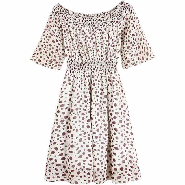 ワンピース レディース 春 夏 シフォン ラッパ袖 オフショルダー 花柄 ミニスカート韓国 ファッション おしゃれの通販はau Pay マーケット Dream Of Love