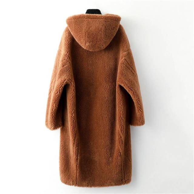 コート レディース 冬 アウター ボアコート ロングコートV暖かい レディース コート 秋冬 モコモコ 防風アウター ボアコート ウール ウールボア ボアロング コート ボア ファー フェイクファー オーバーサイズ オーバー 体型カバー フード付き 帽子付き ロング丈 コート レディース 冬 アウター ボアコート ロングコートV暖かい