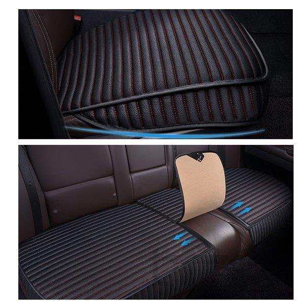 カーシートカバー 前席後席3点セット 無地 座席シート 防塵 汚れ防止 シート保護 普通車適用 柔らかい 滑り止めの通販はau Pay マーケット A S K