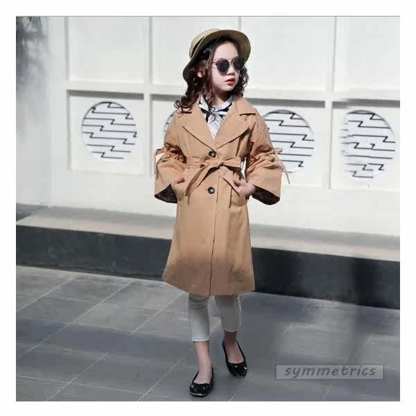 女の子 トレンチコート 春コート スプリングコート ファッション 子供服 キッズ ジュニア アウター 可愛い ジャケット ウィンドブレーカの通販はau Pay マーケット K M Global Works