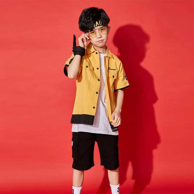 キッズ ダンス衣装 ヒップホップ 3点セット Tシャツ 半ズボン 子供 Hiphop 男の子 ダンストップス パンツ ジャズダンス 体操服 ステージの通販はau Pay マーケット Shipshop