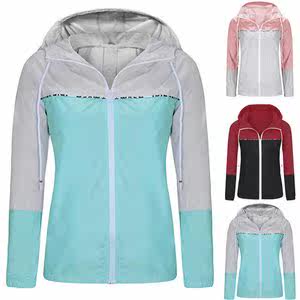 レディース パーカー ジャケット ブルゾン アウター Uvカット 日焼け対策 長袖 遠足 登山 春 夏 フード付き ジップアップ 切り替えカラーの通販はau Pay マーケット Sunflower