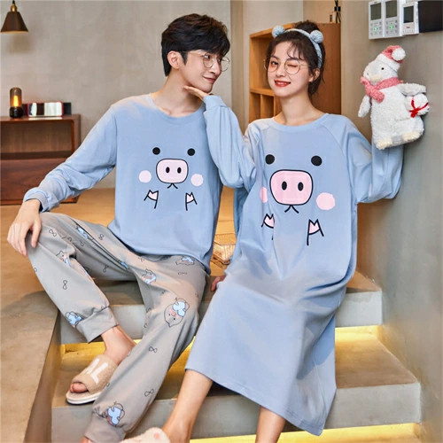 ペアパジャマ 冬 ペアパジャマ カップル ペア ルームウェア 結婚祝い プレゼント ワンピース 春秋 パジャマ ペア 長袖 カップル ペア パジャマ 上下 セット おしゃれ 部屋着 レディース ペアルック カップル メンズ パジャマ 秋 プレゼント ペア カップル お揃い 服 ギフト