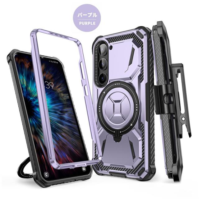 iPhone14Pro 用 ケース 隠しスタンド 横縦両立 耐衝撃 パープル Amazon.co.jp: 【2024必見！4in1多機能満載】CASEKOO