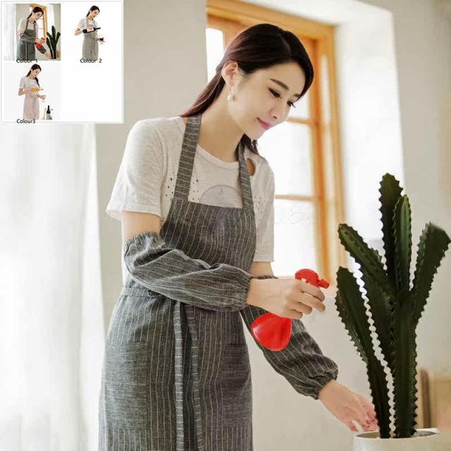 エプロン おしゃれ ナチュラル ワンピース レディース 棉麻 ロング丈 コットン かわいい ドレス カフェ 保育士 料理教室 ギフト プレゼンの通販はau Pay マーケット K M Global Works