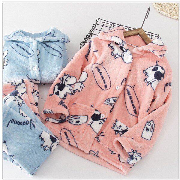 韓国子供服子供 パジャマ 女の子 男の子 セットアップ 上下セット ルームウェア 秋冬 部屋着 キッズパジャマ 可愛い 子供 もこもこ 厚手 の通販はau Pay マーケット White Wings