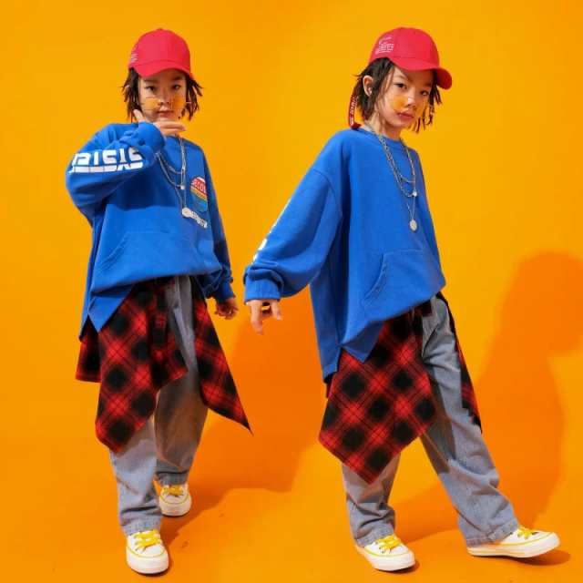 ヒップホップ Hiphop ダンス衣装 キッズ シャツ ズボン 子供 デニムパンツ 練習着 ファッション ランニング ジャズ オシャレ 韓国風 キッの通販はau Pay マーケット Shipshop