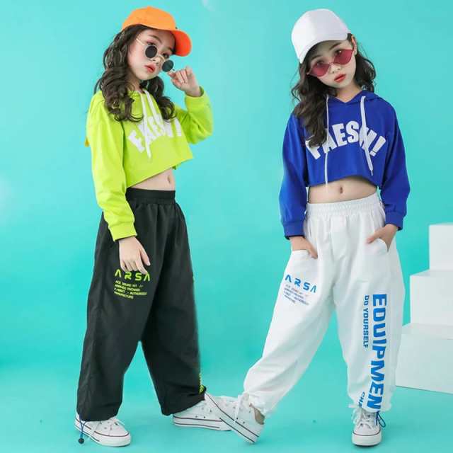 キッズダンス衣装 2点セット 子供服 女の子 夏服 セットアップヒップホップ Hiphop ジャズダンス 子供ダンス Tシャツ ステージ服 ヒップの通販はau Pay マーケット Shipshop