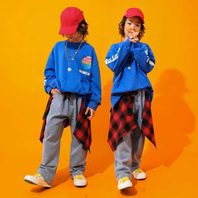 ヒップホップ Hiphop ダンス衣装 キッズ シャツ ズボン 子供 デニムパンツ 練習着 ファッション ランニング ジャズ オシャレ 韓国風 キッの通販はau Pay マーケット Shipshop