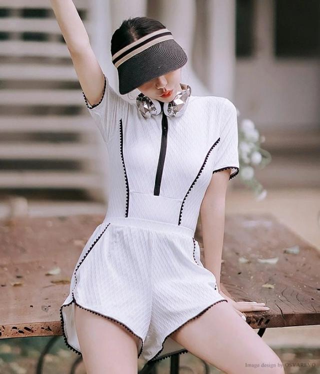 水着 レディース フィットネス 体型カバー 半袖 ワンピース ショート