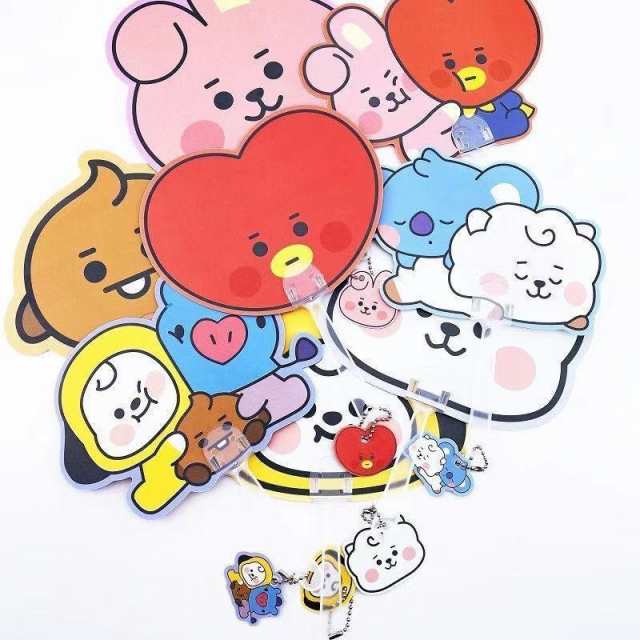 Btsグッズ うちわ 団扇 防弾少年団 Bt21 Baby 応援グッズ かわいいキャラクター Army 夏 人気 韓流の通販はau Pay マーケット 新天地