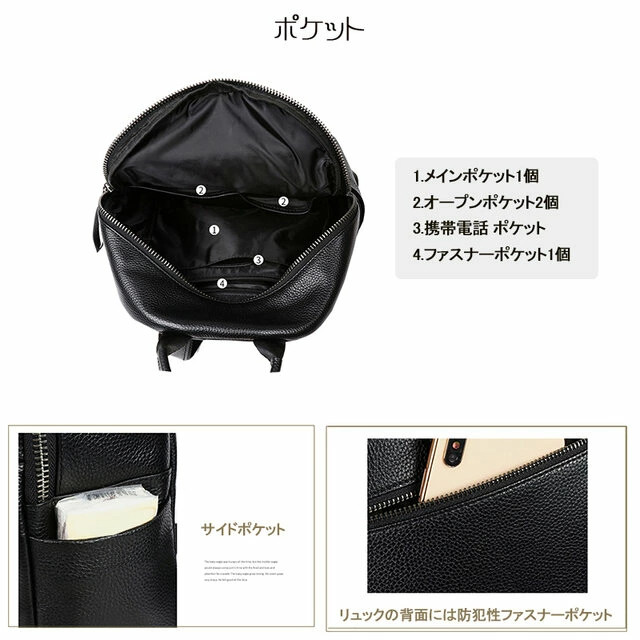 リュック レディース リュックサック軽量 リュック大容量 ショルダーバッグ 2way レザーバック 本革 通勤通学 ポケット収納 牛津紡トートバッグ レディース女性リュック 韓国 ビジネスバッグ 旅行 肩掛け 通勤バッグ ママ コーデ 大人可愛いハンドバッグ