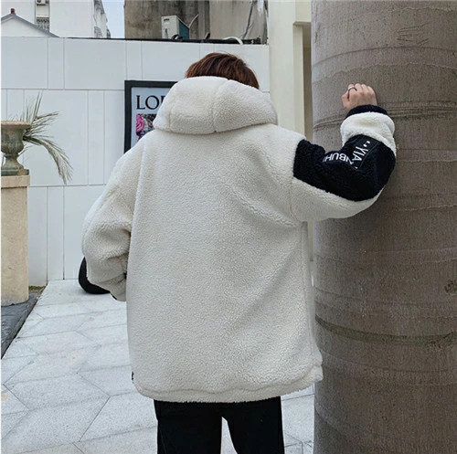 ボアジャケット メンズ ボアブルゾン もこもこジャケット メンズ