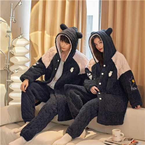 ペアカップル パジャマ 冬 カップル ペア カップル ルームウェア レディース メンズ パジャマ 可愛い カップル ペア カップル ペア パジャマ 冬 綿 結婚祝い ギフトセット プレゼント 友達 おしゃれ パジャマ メンズ ルームウェア 冬 両親 ペア パジャマ 部屋着