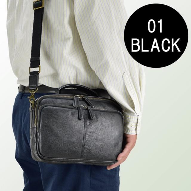 ショルダーバッグ メンズ 斜めがけ 本革 革 小さめ ブランド 大人 A5