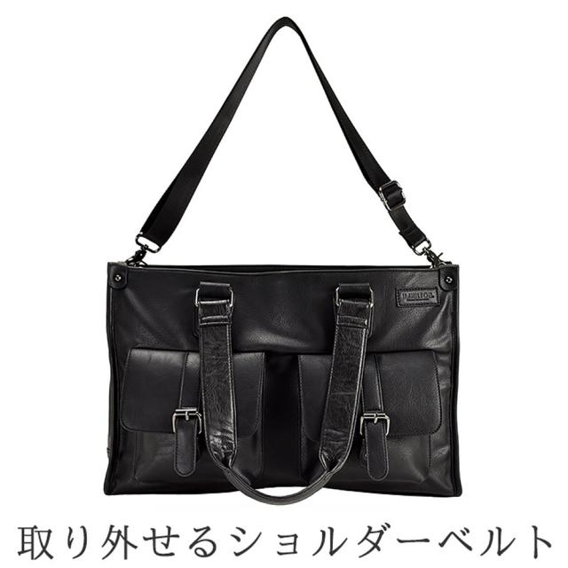 トートバッグ ショルダーバッグ メンズ 大きめ 大容量 B4 タブレット