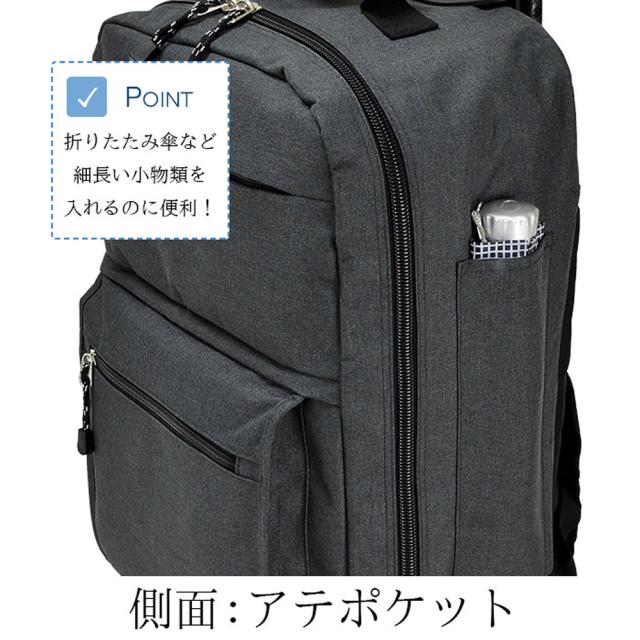 キャリーケース リュックキャリー ソフトキャリーケース 大容量 軽量 軽い mサイズ m 3way キャリーバッグ メンズ レディース かわいい おしゃれ シンプル 旅行カバン キャンプ 旅行用 KBN15178_7
